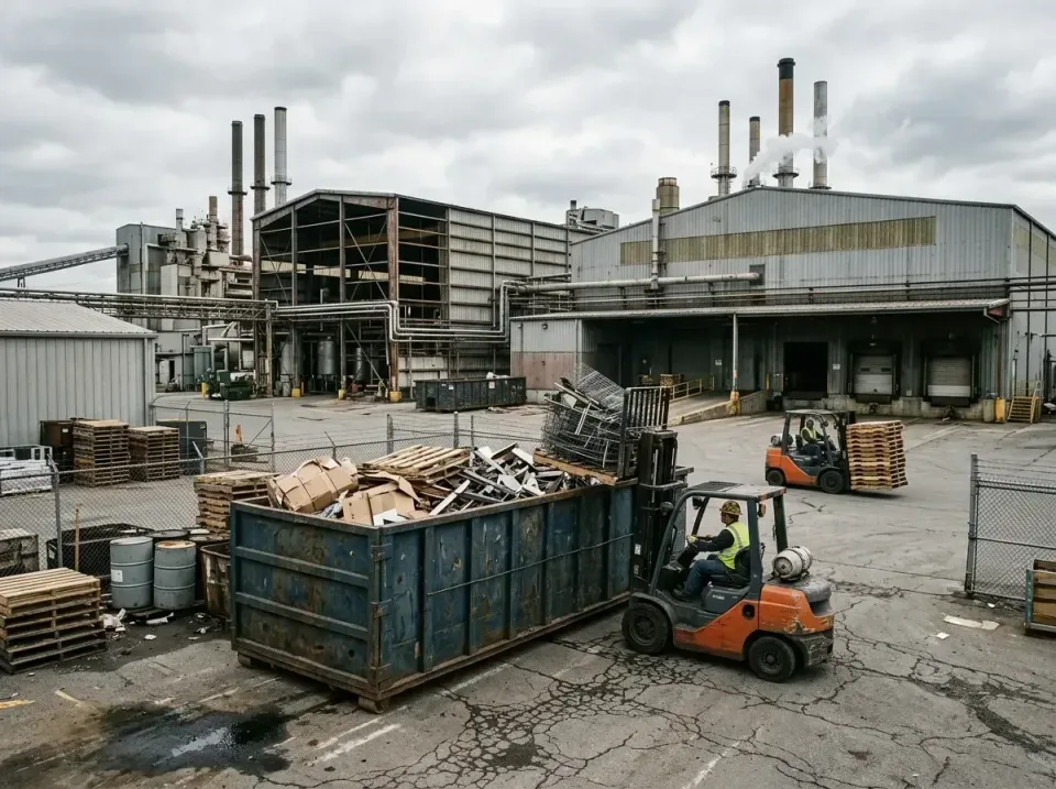 industrial-factory-scrap-conta-003 — frequently asked questions, Cheap Roll-off Dumpster Rentals in West Miami, FL